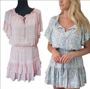 Anna Cate Kendall Smocked Ruffle Dress